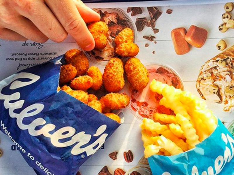 Culver's Large Cheese Curds Price
